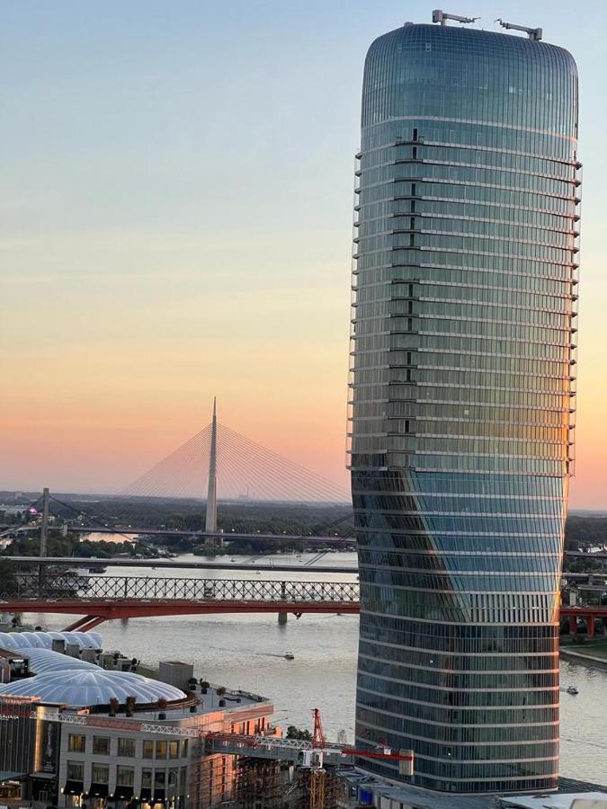 Belgrade Waterfront, Tower View Apartman Kültér fotó
